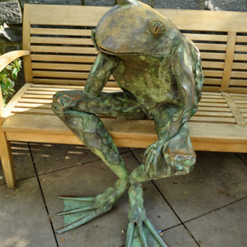 Photography titled "скульптура жабы" by Natalia Labuz, Original Artwork