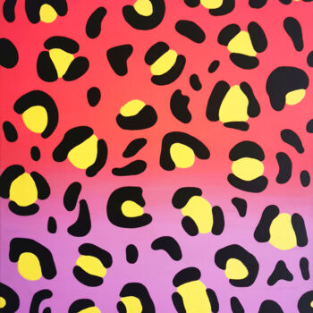 绘画 标题为“Modern cheetah” 由Natalia Tremasova, 原创艺术品, 丙烯