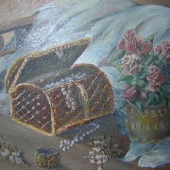 Malerei mit dem Titel "Treasure" von Natalija Pantović, Original-Kunstwerk