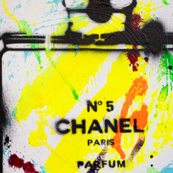Chanel Summer Love & Louis Vuitton, Painting by Natalie Otalora
