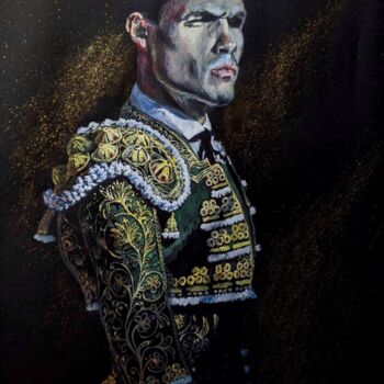 ""Madrid. Bullfighte…" başlıklı Tablo Nataliia Savchuk tarafından, Orijinal sanat, Suluboya