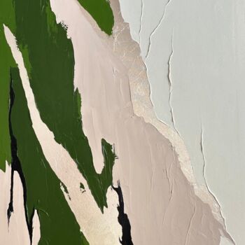 Картина под названием "Fresh green" - Nataliia Stashkevych, Подлинное произведение искусства, Масло Установлен на Деревянная…