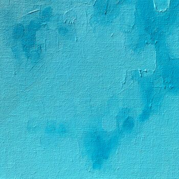 Peinture intitulée "Shadow turquoise 7" par Nataliya Lemesheva, Œuvre d'art originale, Huile Monté sur Carton