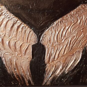 Картина под названием "Alas de anjel(крыль…" - Nataliya Tarasyuk, Подлинное произведение искусства, Акрил
