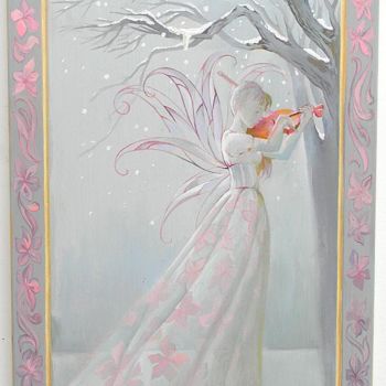 Pintura titulada "Suite d'hiver" por Natalja Cernecka, Obra de arte original, Oleo