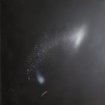Painting titled "Andromeda Nebula" by Natalja Surikova, Original Artwork, Acrylic