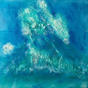 Pittura intitolato "Element" da Natalja Surikova, Opera d'arte originale, Smalto