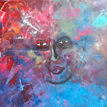 Peinture intitulée "what-pops-up-when-y…" par Nataly. Adam, Œuvre d'art originale, Acrylique