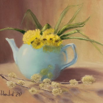 Painting titled "Prior to Easter II" by Nataly Mikhailiuk, Original Artwork, Pastel