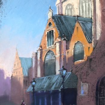 Painting titled "Dutch Morning" by Nataly Mikhailiuk, Original Artwork, Pastel
