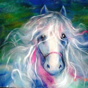绘画 标题为“Лошадь -Ностальгия…” 由Nataly Netronina, 原创艺术品, 油