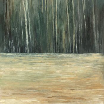 Malerei mit dem Titel "Spring" von Natalia Cherepovich, Original-Kunstwerk, Öl Auf Keilrahmen aus Holz montiert