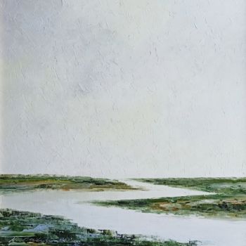 Malerei mit dem Titel "Silence" von Natalia Cherepovich, Original-Kunstwerk, Öl