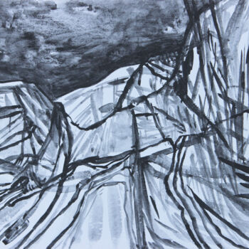Painting titled "Seascape II" by Sea-Scape, Original Artwork, Graphite