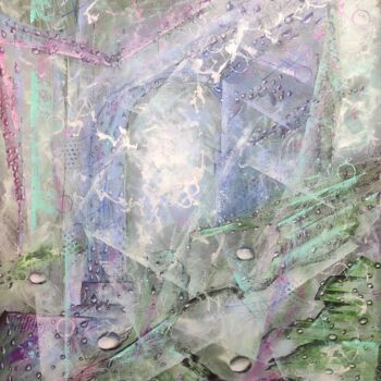 Картина под названием "Зеркала" - Natasha Korenek, Подлинное произведение искусства, Масло Установлен на Деревянная рама для…