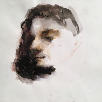 Картина под названием "Настя" - Natalia Rosenbaum, Подлинное произведение искусства