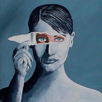 Pintura titulada "Glimpse to the soul" por Natasha Tatta, Obra de arte original
