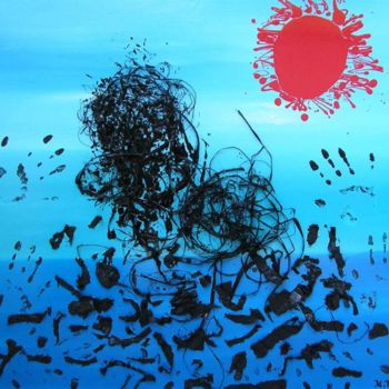 Malerei mit dem Titel "Pollution" von Natasha Tatta, Original-Kunstwerk