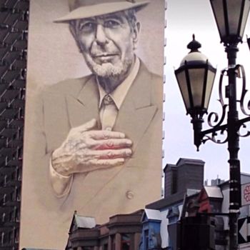 Φωτογραφία με τίτλο "Leonard Cohen . Art…" από Nathalie De Courrèges, Αυθεντικά έργα τέχνης, Ψηφιακή φωτογραφία
