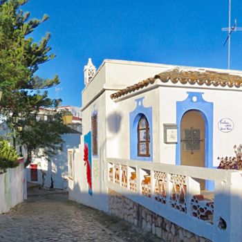 Photographie intitulée "Charme de l’ Algarve" par Nathalie De Courrèges, Œuvre d'art originale, Photographie numérique