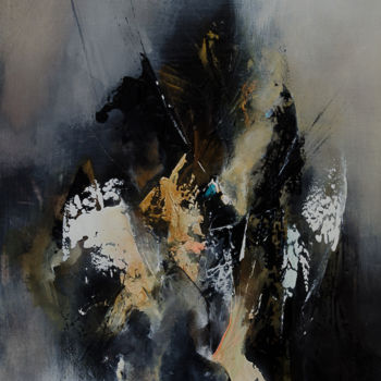 Pintura intitulada "tumulte" por Nathalie Bardyn, Obras de arte originais, Acrílico