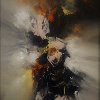 Malarstwo zatytułowany „Nuit ardente” autorstwa Nathalie Dugarin Desaulty, Oryginalna praca