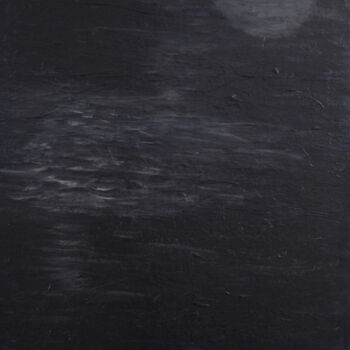 Malerei mit dem Titel "La Luna" von Nathalie Fernandes (Natys), Original-Kunstwerk, Acryl