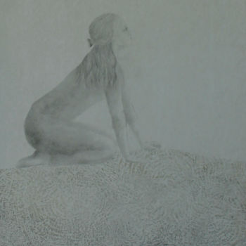 Drawing titled "Processus de créati…" by Nathalie Laumond-Clémenceau, Original Artwork, Graphite