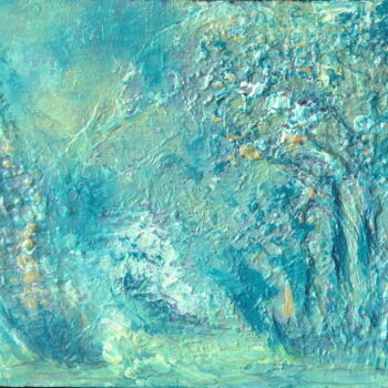 Pittura intitolato "MATINÉE ENSOLEILLÉE" da Nathalie Morin, Opera d'arte originale, Acrilico Montato su Telaio per barella i…