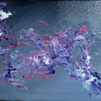 Painting titled "‘’ SIESTE ET SONGES…" by Nathalie Morin, Original Artwork, Acrylic