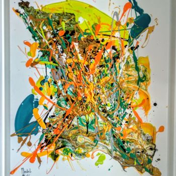 Peinture intitulée "OEUVRE UNIQUE "TUTT…" par Nathalie Nadal-Olivié, Œuvre d'art originale, Acrylique