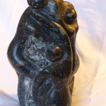 Sculpture titled "Hammam" by Nr, Original Artwork, Stone