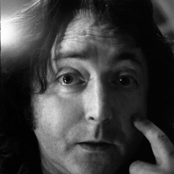 Fotografia intitolato "Rory Gallagher" da Nathalie Simon, Opera d'arte originale, fotografia a pellicola Montato su Cartone