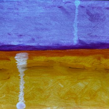 Картина под названием "Le soleil a rendez-…" - Nathalie Thill, Подлинное произведение искусства, Пастель
