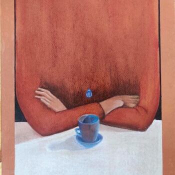 "Drop" başlıklı Resim Natia Loria tarafından, Orijinal sanat, Pastel