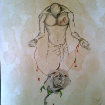 Drawing titled "same love" by Natie Tembe, Original Artwork