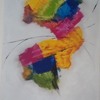 Painting titled "Couleur  !" by Nartiste, Original Artwork, Acrylic