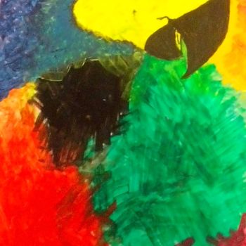 Картина под названием "Буйство красок" - Светозара Любомирова, Подлинное произведение искусства, Гуашь