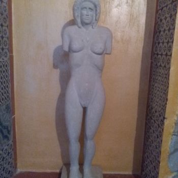 Sculpture titled "VENUS" by Nazareno Spinelli, Original Artwork, Stone