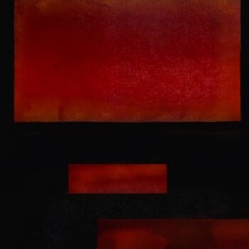 Arts numériques intitulée "Red1" par Natoo, Œuvre d'art originale, Peinture numérique