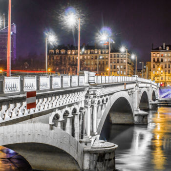 Photography titled "Lyon, France | Pont…" by Ned', Original Artwork