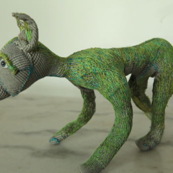 Escultura titulada "chien-pl-profil-web…" por Neevherne, Obra de arte original, Otro