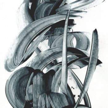 Painting titled "Personal Calligraph…" by Nega, Original Artwork, Other
