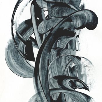 Malerei mit dem Titel "Personal Calligraph…" von Nega, Original-Kunstwerk, Andere