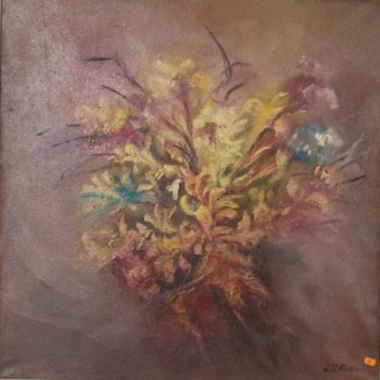 Malerei mit dem Titel "Flowers in october" von Cornelia Rusu Labosan, Original-Kunstwerk, Öl