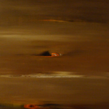 제목이 "La lumière automnal…"인 미술작품 Nelly Carnet로, 원작, 아크릴 나무 들것 프레임에 장착됨