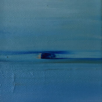 Painting titled "minimalisme 3" by Nelly Carnet, Original Artwork, Acrylic Mounted on Wood Stretcher frame