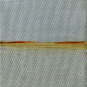 Painting titled "Minimalisme 7" by Nelly Carnet, Original Artwork, Acrylic Mounted on Wood Stretcher frame