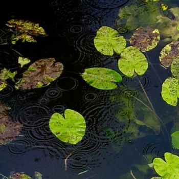 Fotografie getiteld "ondes" door Nelly Coudoux, Origineel Kunstwerk