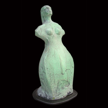 雕塑 标题为“Inachevée” 由Nélo, 原创艺术品, 石膏